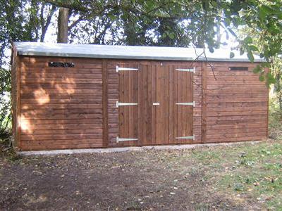With: double doors