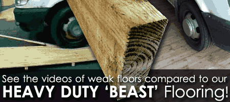 Shed flooring compared