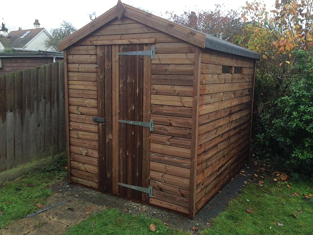 14x10 HiPex-B Beast wood Garden shed.