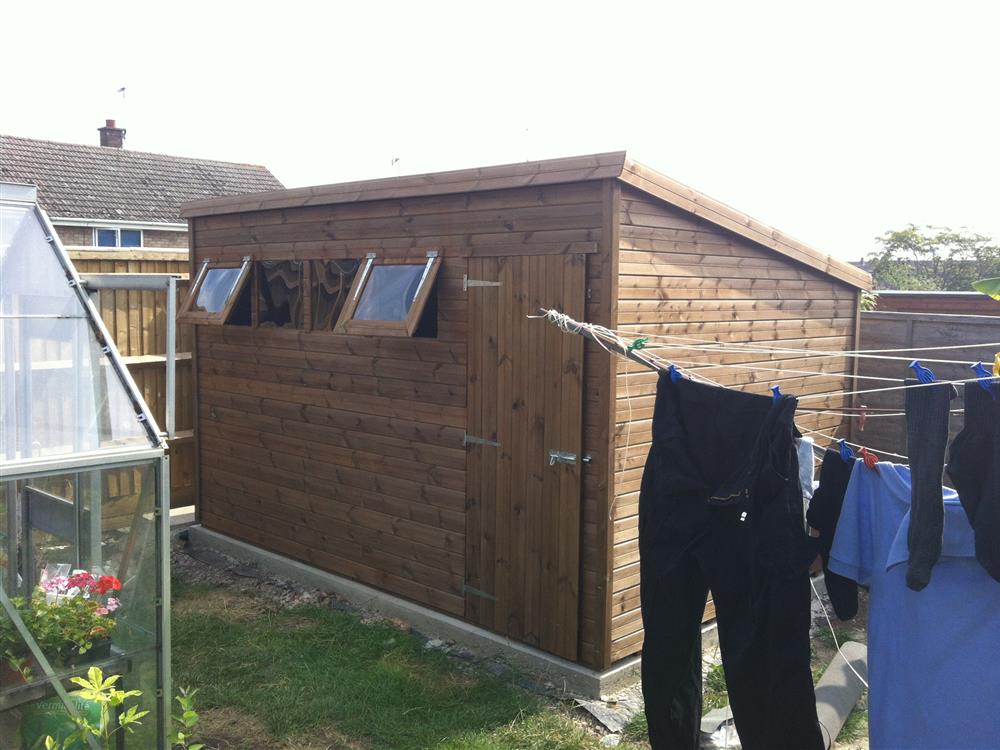Shed Plans Metric Garden Shed 8x6 B Q
