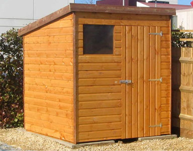 6 x 4 Pent Garden Shed