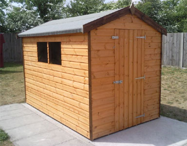 8 x 6 Apex Garden Shed