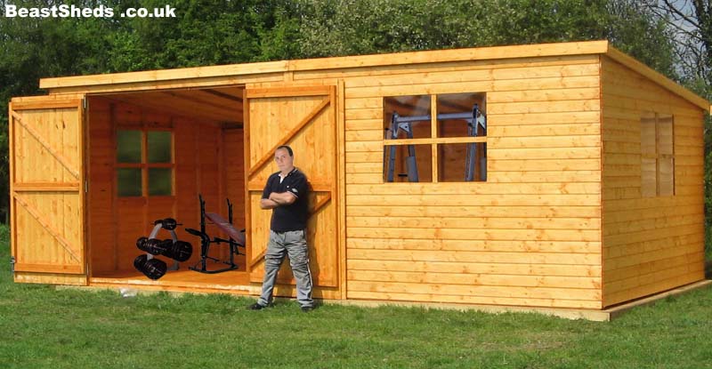 Gym Sheds - Garden Gyms with Free UK Delivery and Fitting