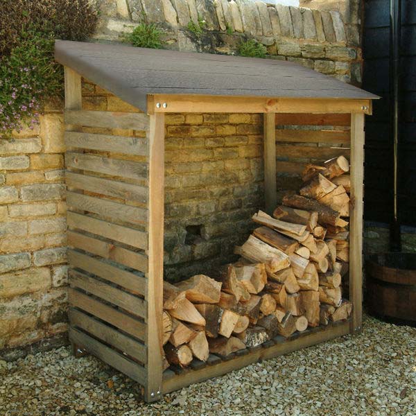 Wood Log Storage Ideas