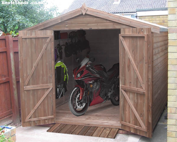 Motorbike Sheds - Free Fitting &amp; Delivery – Beastsheds.co.uk