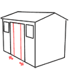Wide Door (2ft10)