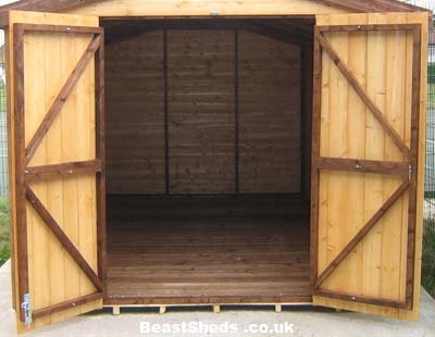 Shed Doors - double doors, stable doors, hinging