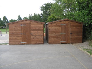 2 20x10 Beast Sheds
