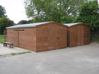2 20x10 Beast Sheds