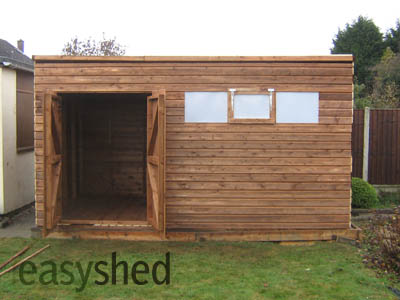 Shed Construction - how we erect & install our sheds